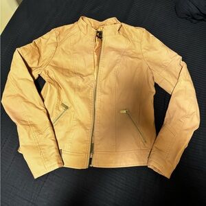 Pink Leather Jacket